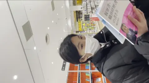 Asian Girl in Gray Coat and Black Jacket Scenes