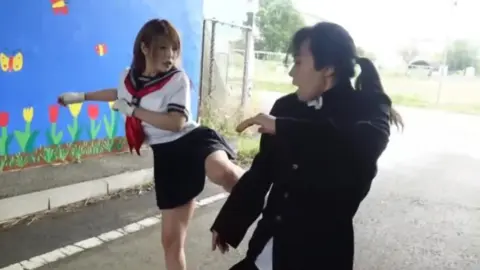 Asian Sailor Outfit Erotic Encounter