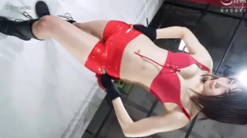 Asian Women Boxing and Wrestling