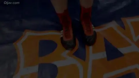 Asian Girls Wrestling in Ring