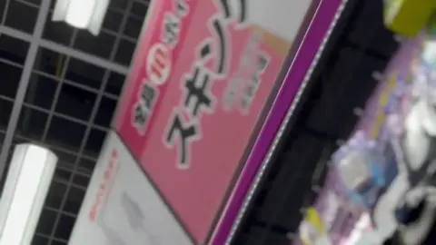 Asian Girls in Store and Restroom