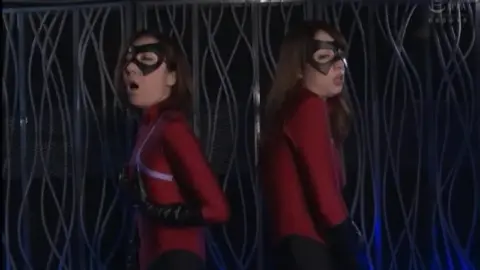 Lesbian Encounter in Blue Lighting