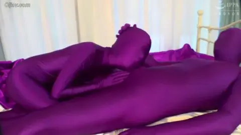 Asian Women in Latex Bodysuits