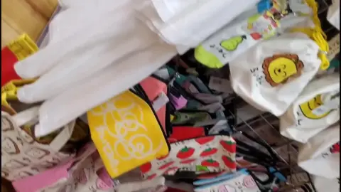 Asian Girls Shopping in Store