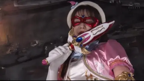 Costumed Men Fondle Woman