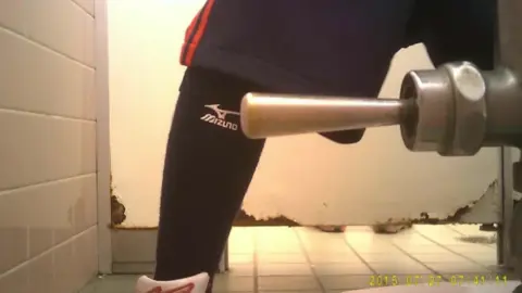 Asian Couple Urinating and Masturbating in Bathroom