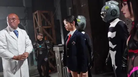 Futuristic Costume Sex Scenes with Asian Performers