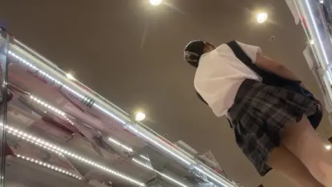 Asian Schoolgirls in Uniform Having Intimate Moments