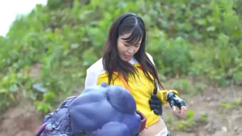 Asian Cosplay Wrestling Encounter