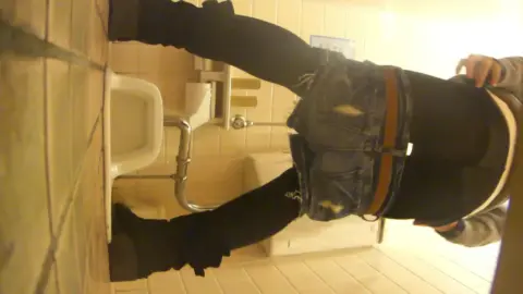 Asian Girl Masturbating in Bathroom