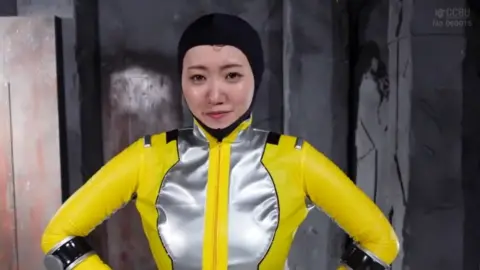 Asian Girls in Industrial Setting