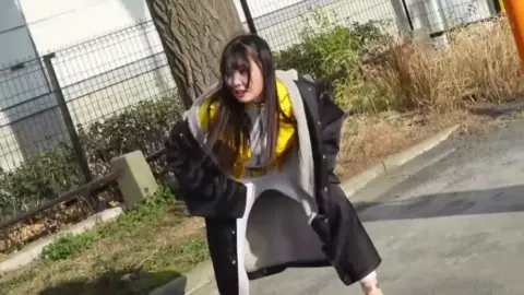 Asian Women in Red and Black Outfits