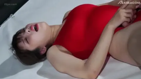 Asian Couple Intimate Moments on Mat