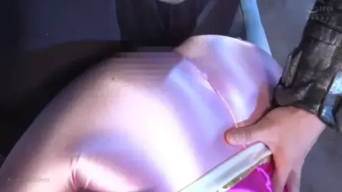 Asian Superhero Couple’s Futuristic Sex