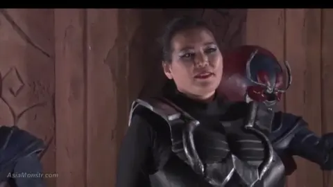 Asian Cosplay Girls in Futuristic Bondage Scenes