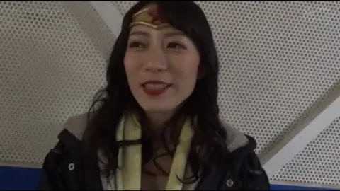 Asian Wonder Woman Costume Erotica