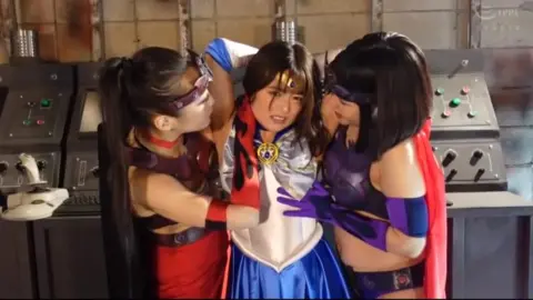 Asian Sailor Moon Cosplay Lesbian Scene