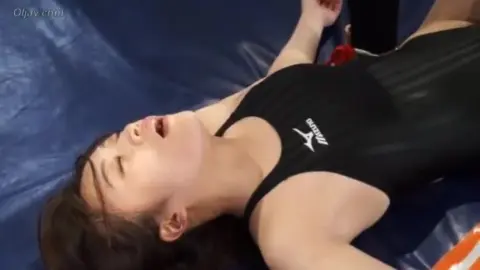 Asian Lesbians Wrestling and Domination