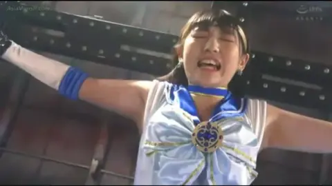 Asian Schoolgirl in Sailor Fuku Bondage