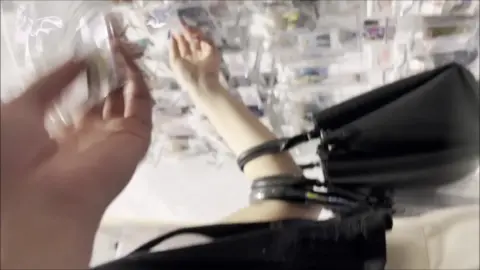 Asian Teen Shopping Tease