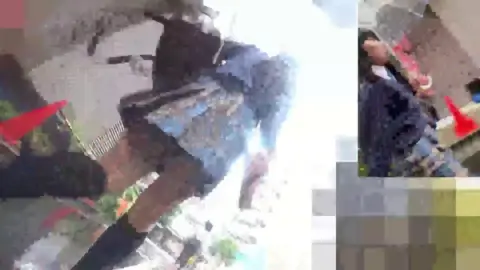 Asian Girl Outdoor and Indoor Scenes