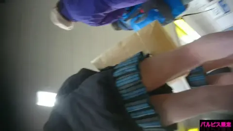 Asian Couple in Public Restroom Encounter