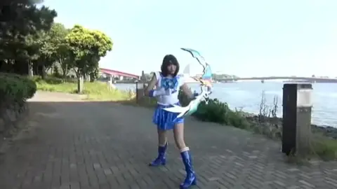 Anime Costume Outdoor Fantasy Scene