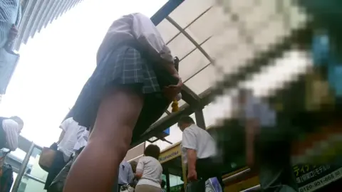 Asian Girls Upskirt Moments in Public