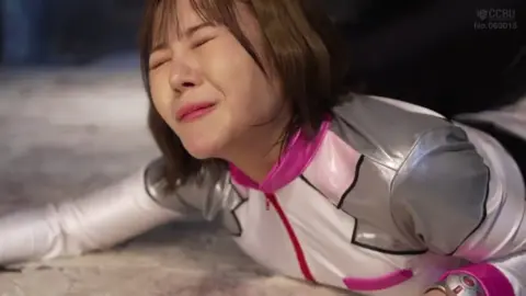 Asian Girl in Armor Fantasy Scene