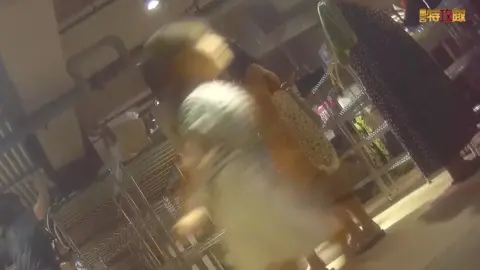 Asian Girls Changing Clothes in Store