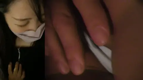 Asian Girl Face Mask Erotic Moments