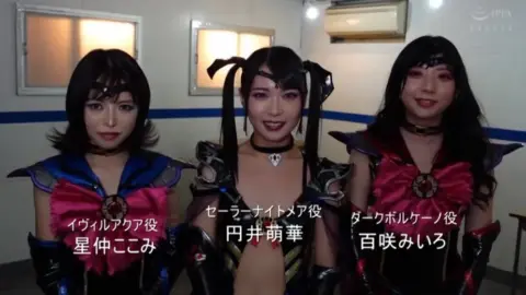 Asian Beauties in Costumes – Dramatic Indoor Scenes