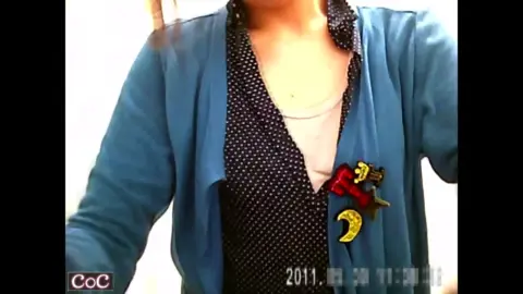 Asian Teen Undresses in Bathroom