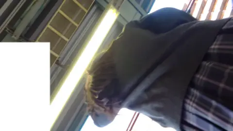 Couple in Parking Garage