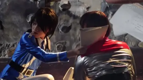 Asian Women in Costumes Posing and Interacting