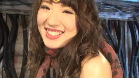 Asian Woman in Fetish Scenes with Wonder Woman Costume