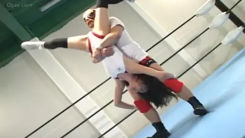Asian Lesbian Wrestling Match