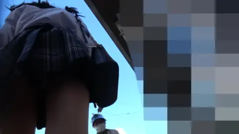 Asian Schoolgirls Exposed in Public