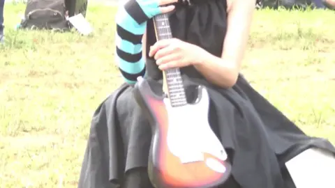 Girls Playing Guitars