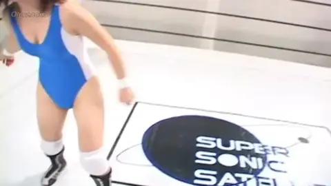 Wrestling Singlet Sex on White Mat