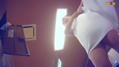 Asian Women Undressing and Interacting in Locker Room and Bathroom