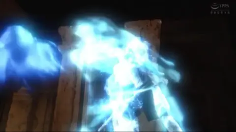 Red Masked Duo in Bondage Play