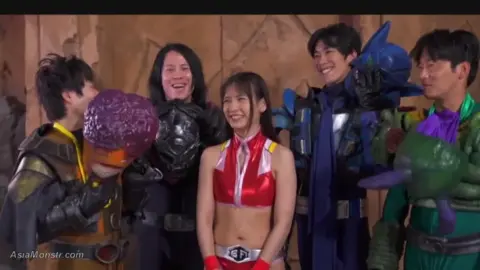 Asian Costumed Performers in Erotic Scenes