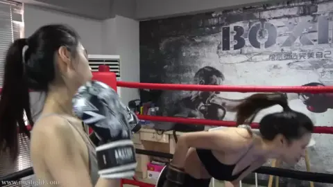 Asian Women Boxing Match