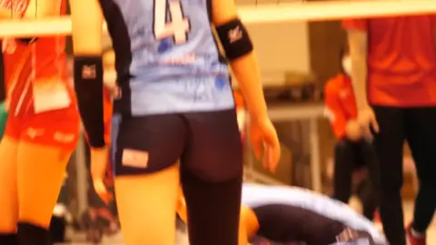 Asian Volleyball Team Fierce Athletic Physiques