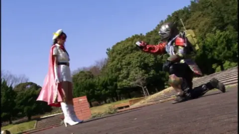 Asian Cosplay Duo Encounter