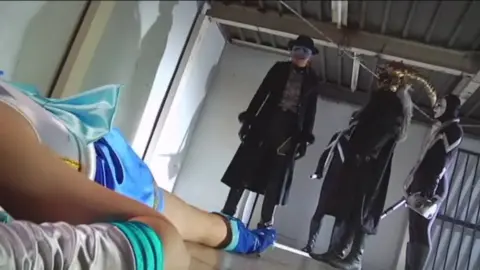 Girls Posing in Various Positions