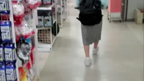 Asian Girls in Retail Store and Bedroom Scenes