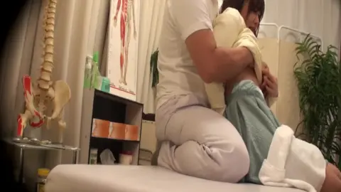 Asian Couple Massage and Intimacy