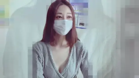 Asian Teen in Lingerie Close-up